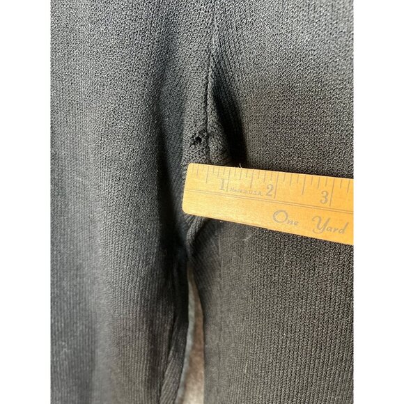 St. John Collection Black Knitted Pants Womens Size 10 Marie Gray Vintage READ - Picture 9 of 10